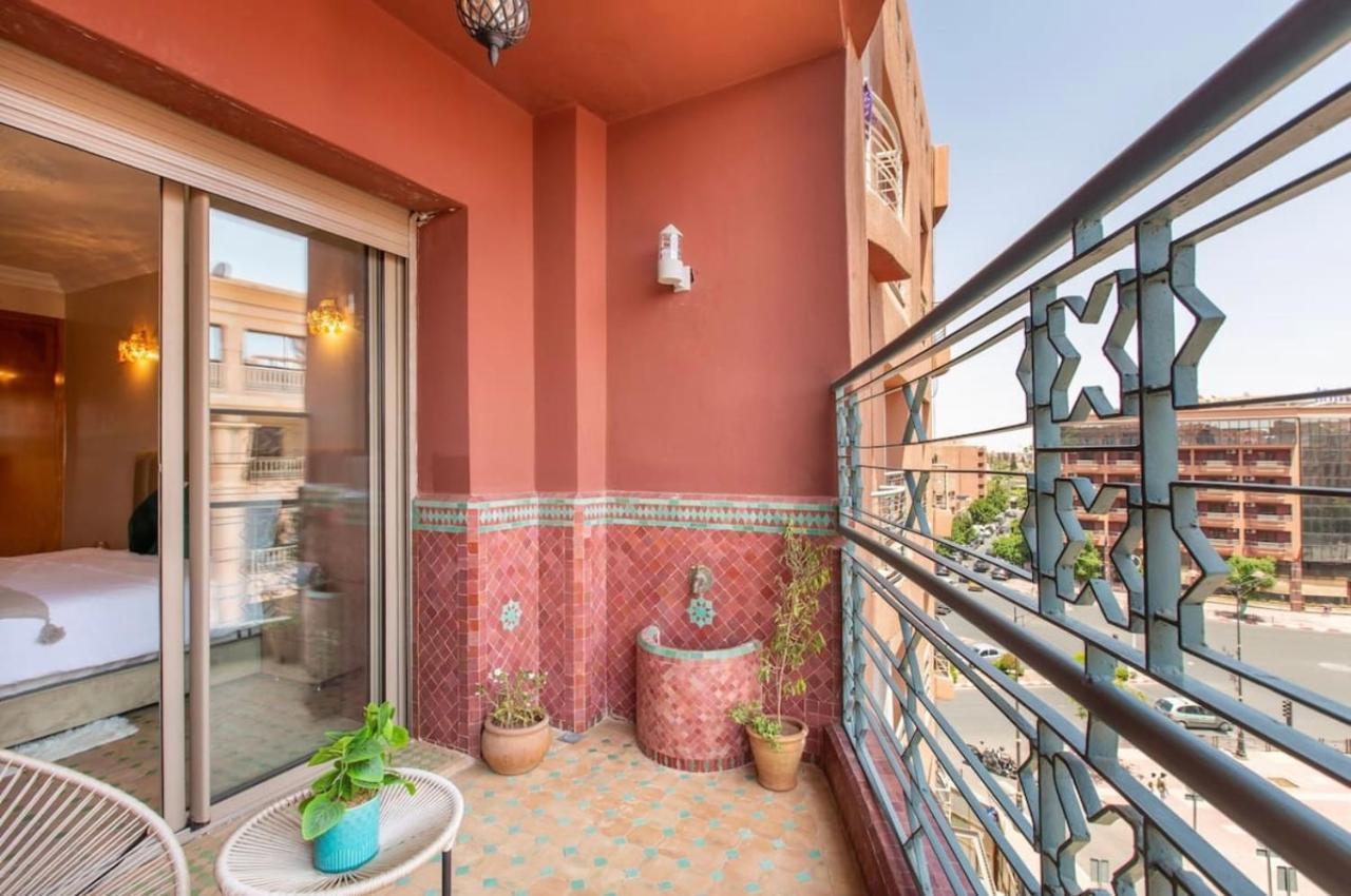 Luxury Appartement Gueliz Center Марракеш Экстерьер фото